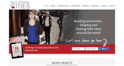 Desktop Screenshot of buildstrongcities.com